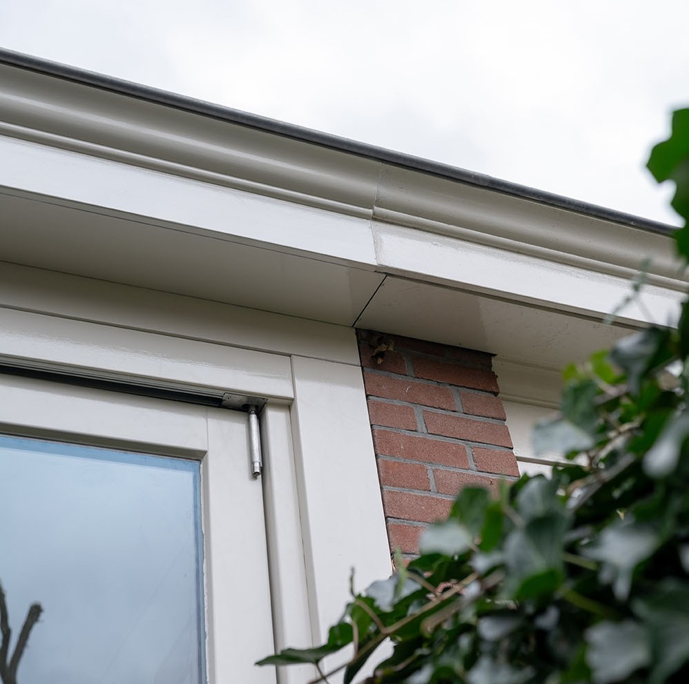 Details klassieke serre Zwolle