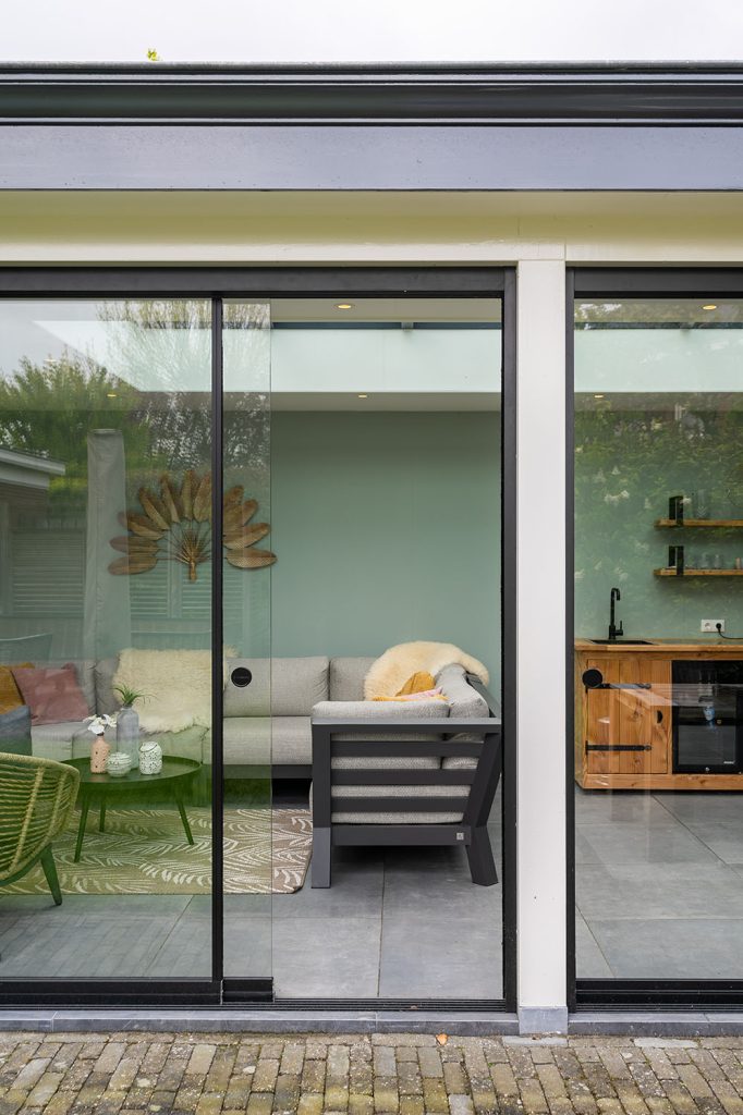 Tuinkamer luxe afwerking