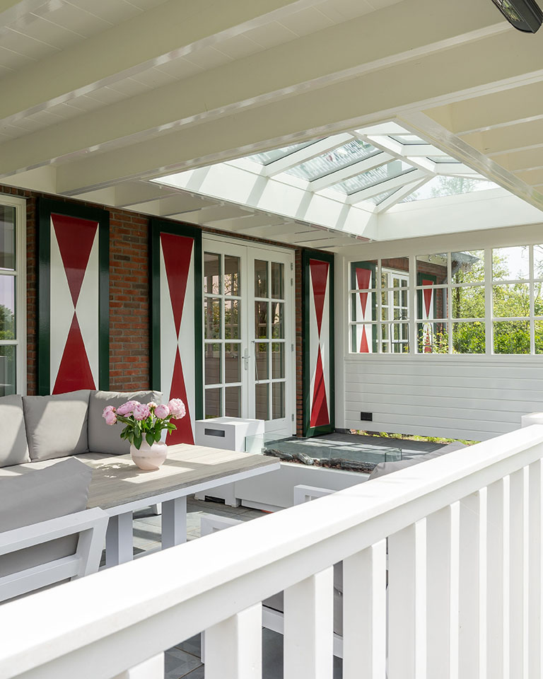 Landelijke veranda Rotterdam