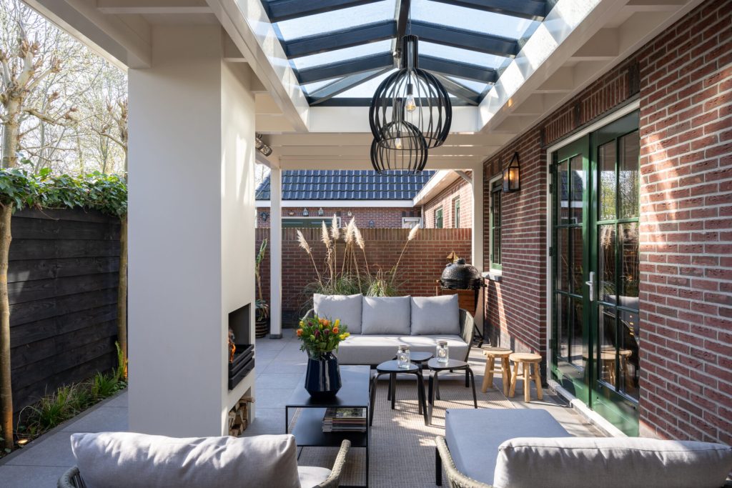 Moderne veranda's