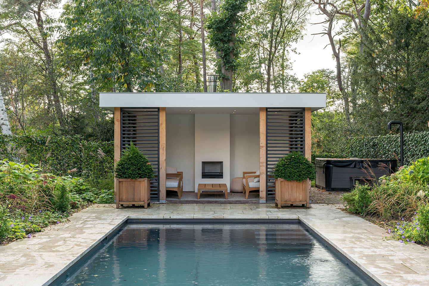 Landelijke veranda
