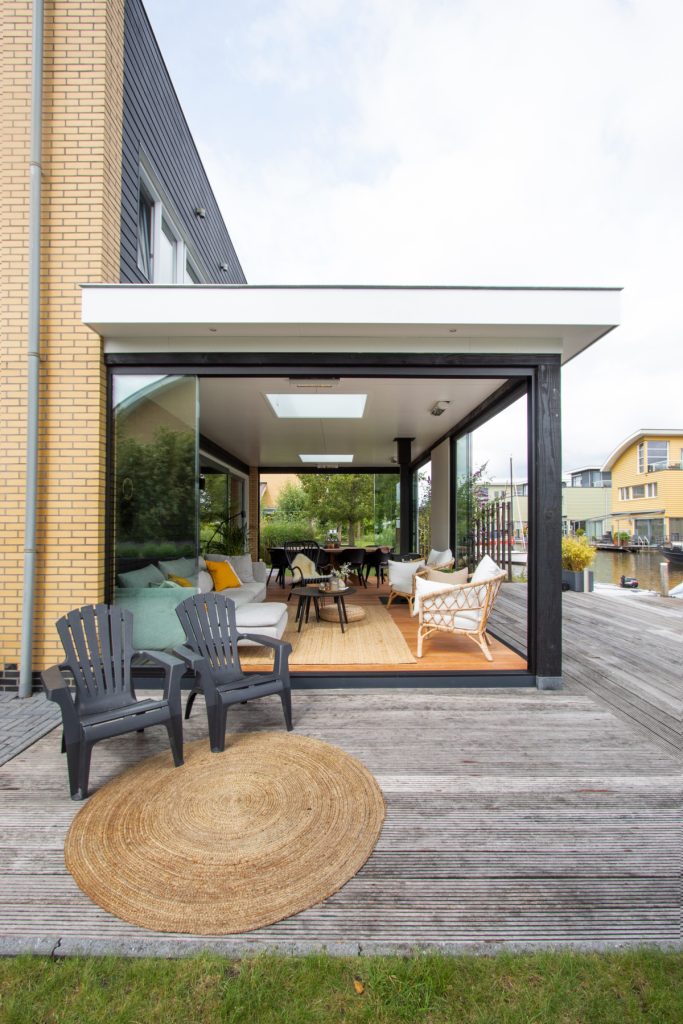 Inspiratie voor een moderne tuinkamer