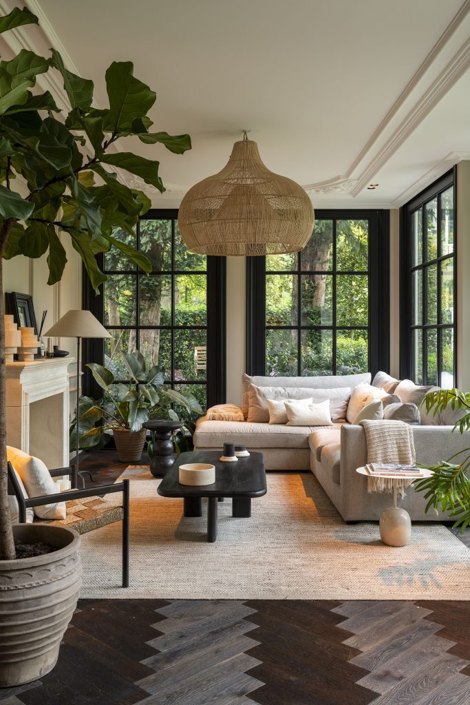 Luxe buitenverblijf interieur