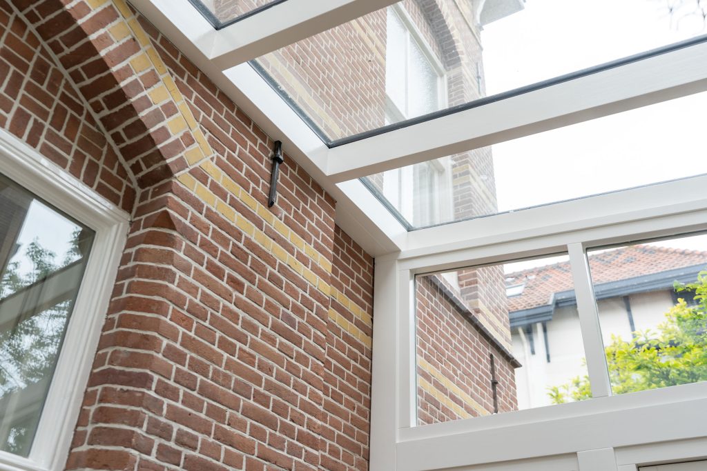 Tuinkamer met glazen dak
