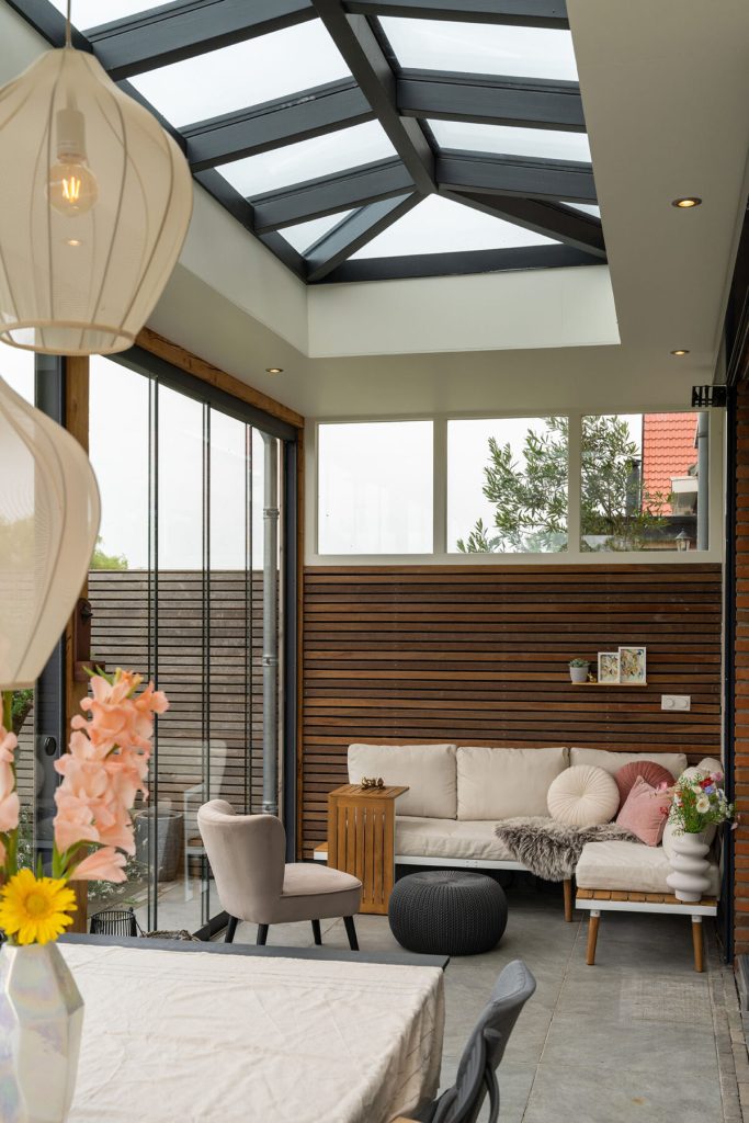 Ideeën inrichten moderne veranda