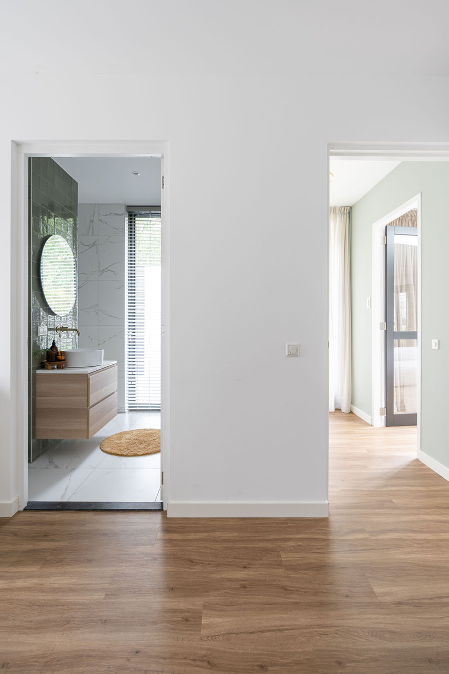 Aanbouw met badkamer