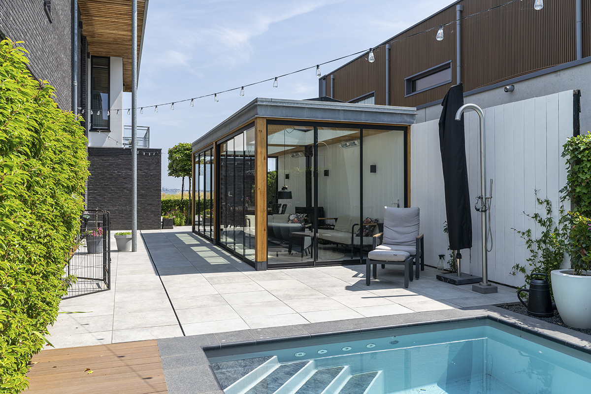 Luxe buitenkamer