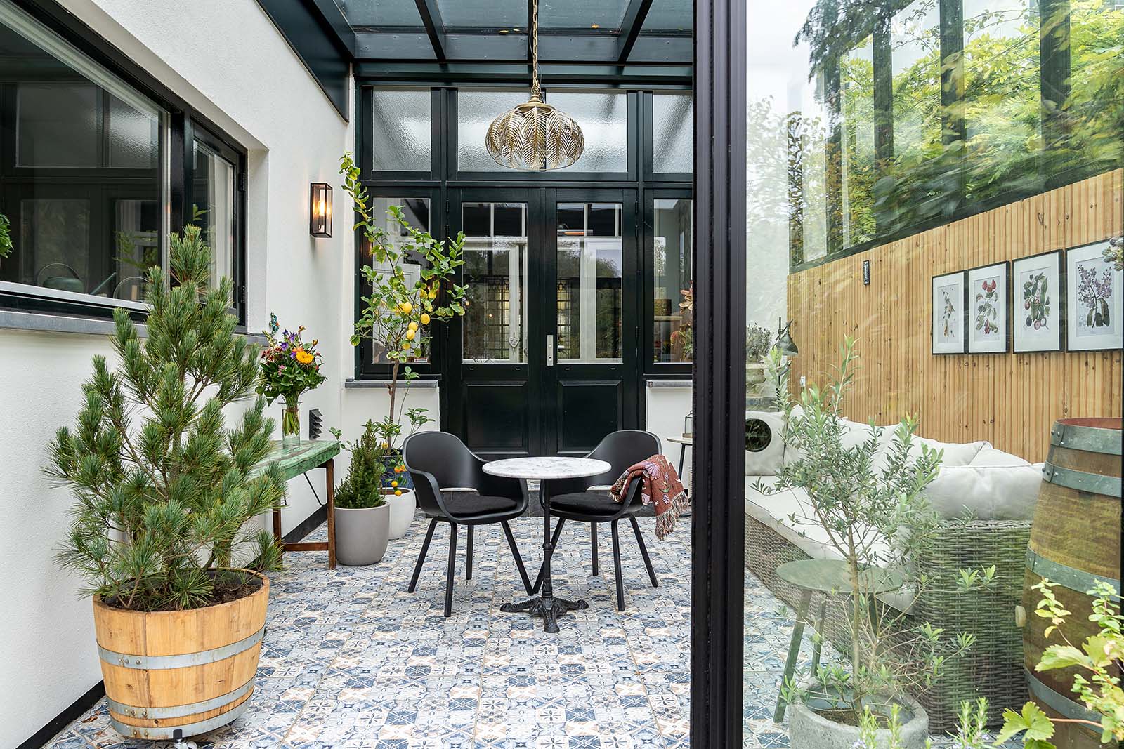 Klassieke tuinkamer bij herenhuis