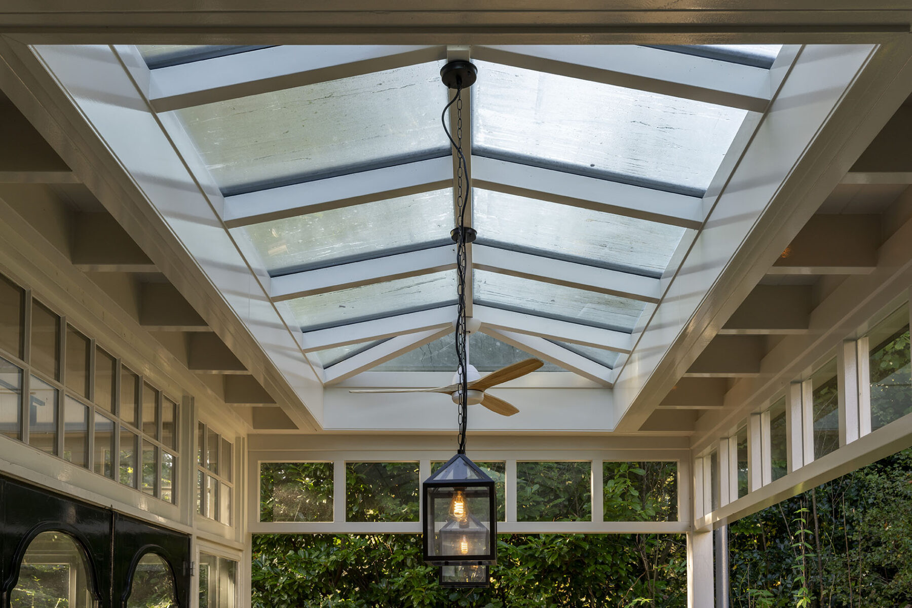 Lichtstraat in veranda