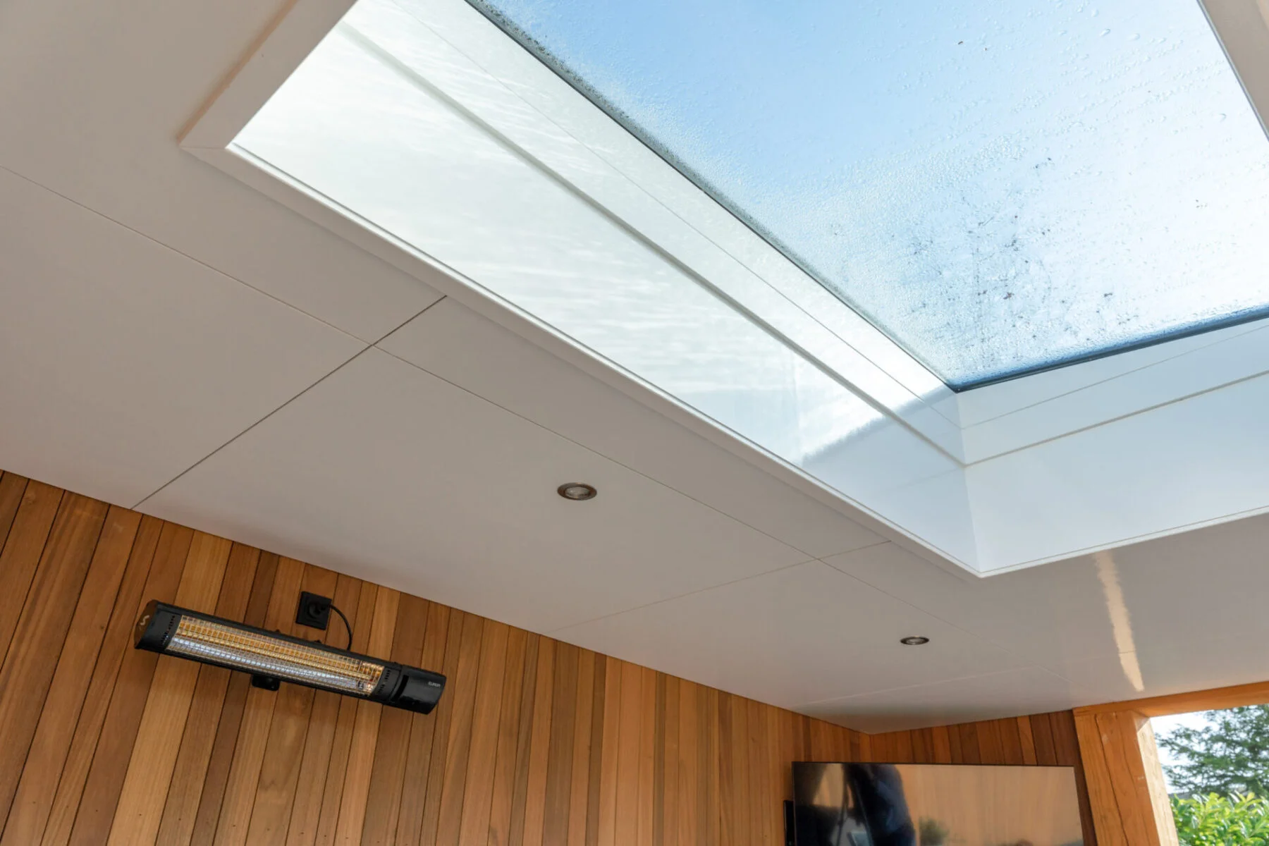 Luxe overkapping met heater
