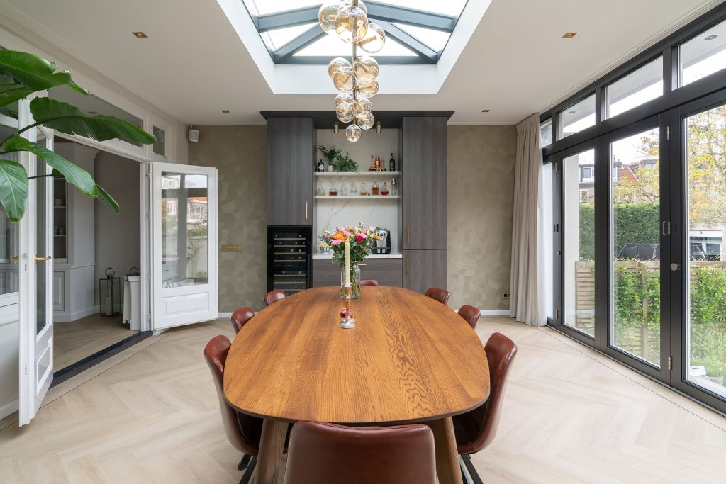 Moderne luxe serre