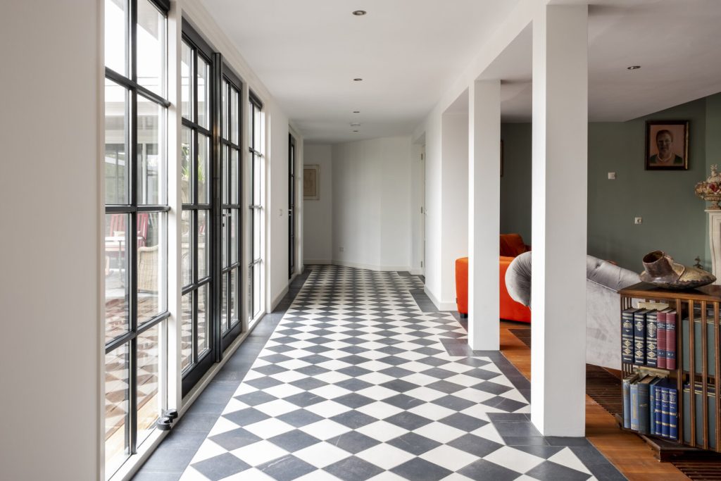 Vloer in aanbouw