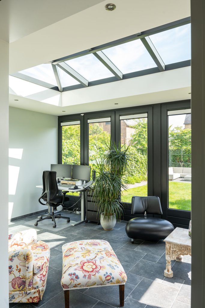 Tuinkantoor glas
