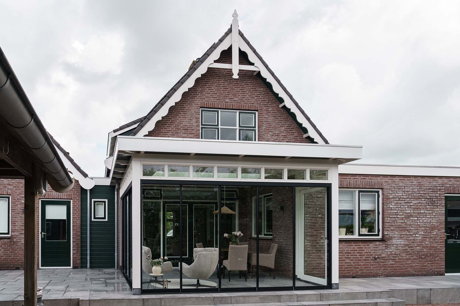 Tuinkamer in Nieuwkoop in klassieke stijl