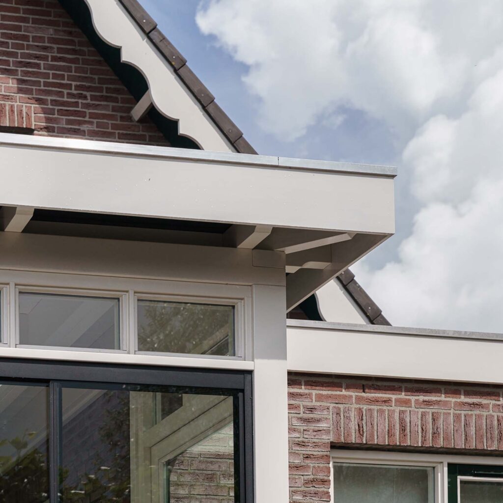 Details klassieke tuinkamer in Nieuwkoop